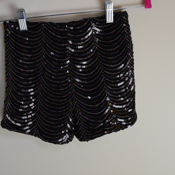 Sequin Shorts - Picture 2 of 2